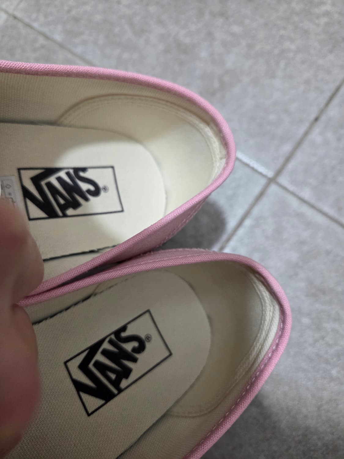 반스 어센틱 웨이브 워시드 핑크 270 상품이미지5