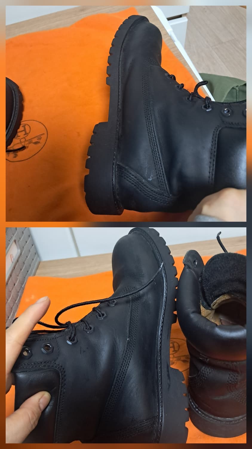 팀버랜드 6인치 워커 부츠 12907주니어 5.5M(230~235추천) 상품이미지7