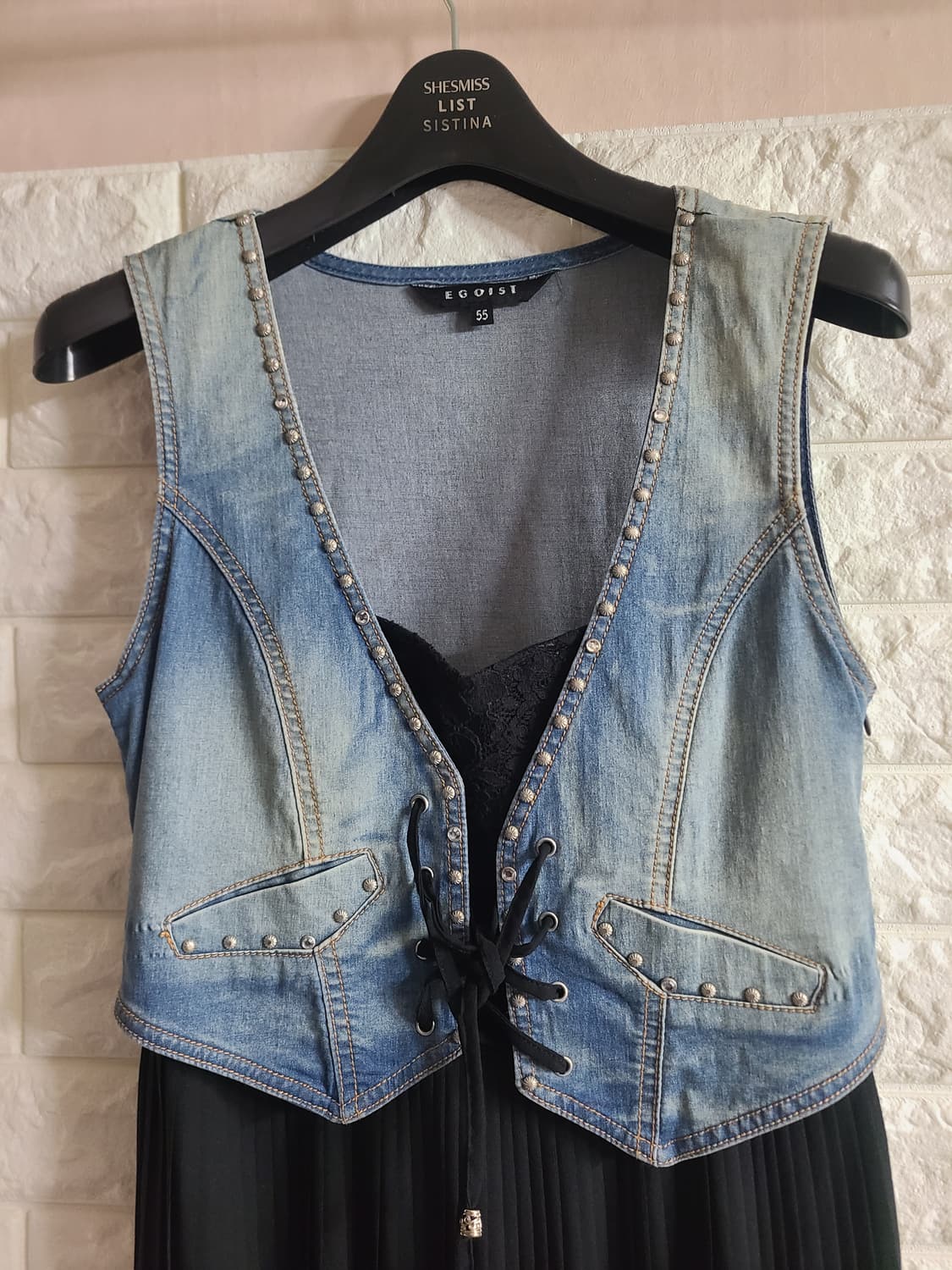 에고이스트 레이어드 맥시 원피스(55) 상품이미지2