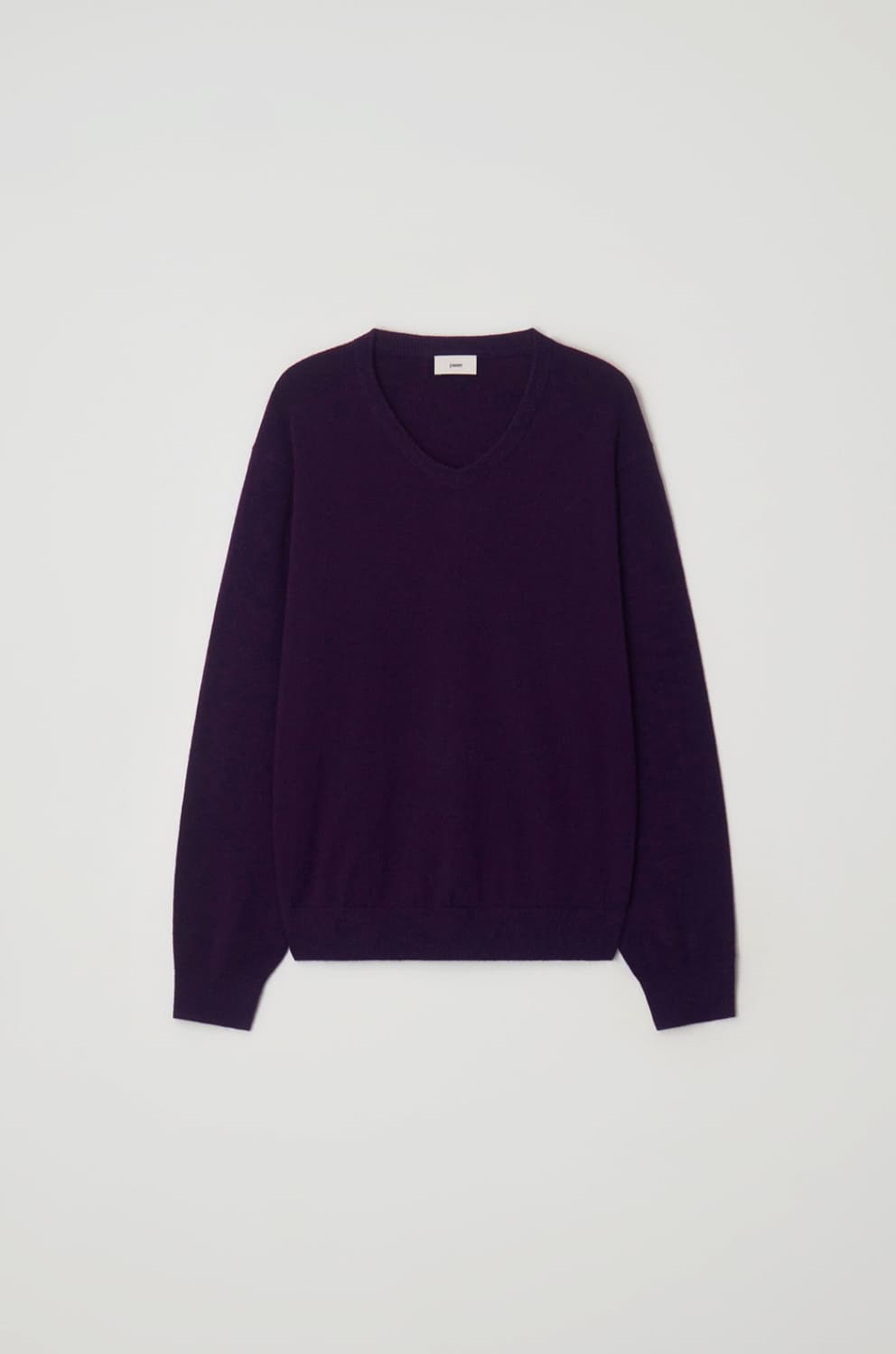 파세르 Crop V-neck Knit Magenta 상품이미지1