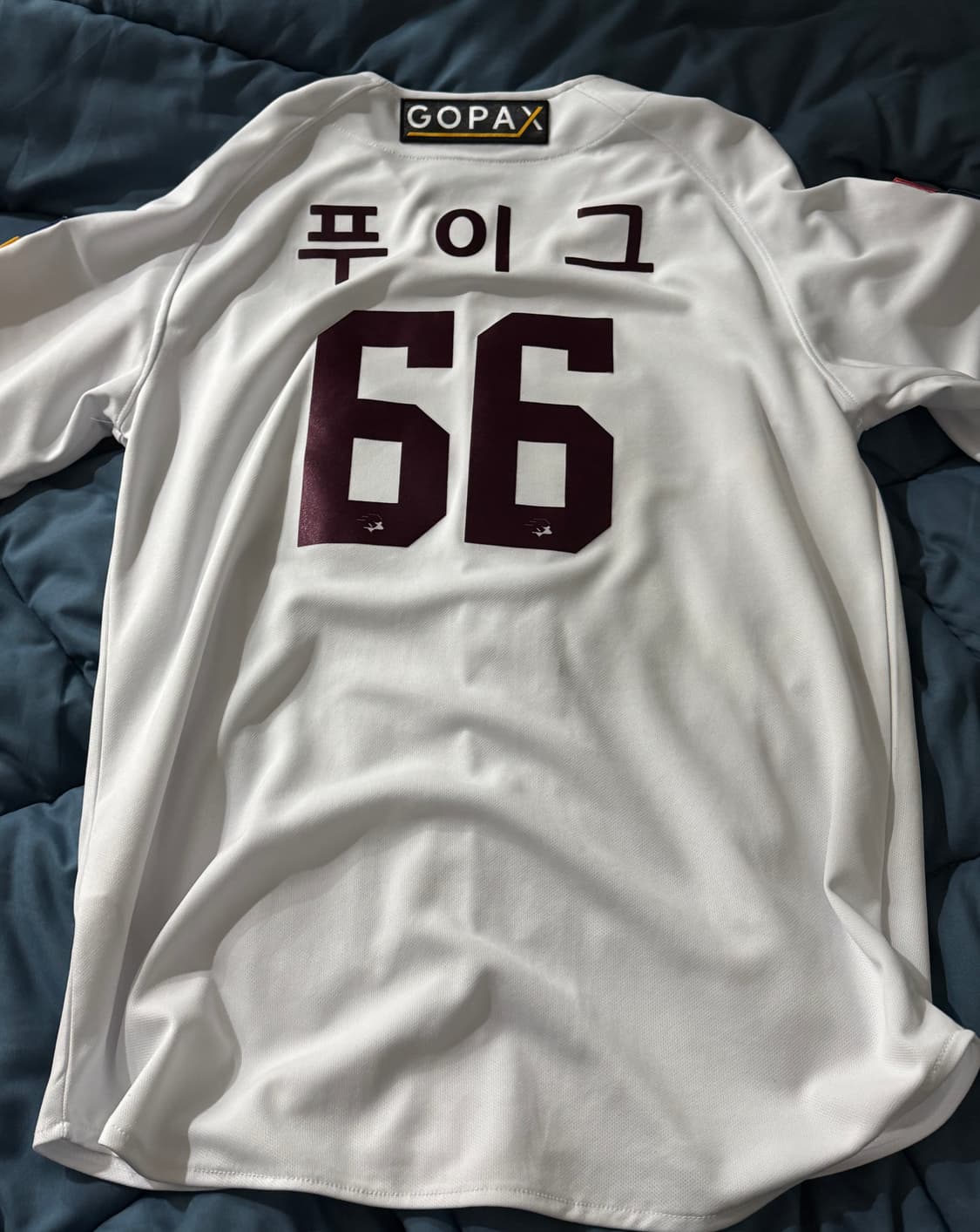 키움 히어로즈 22시즌 어웨이 유니폼 푸이그 마킹 상품이미지3