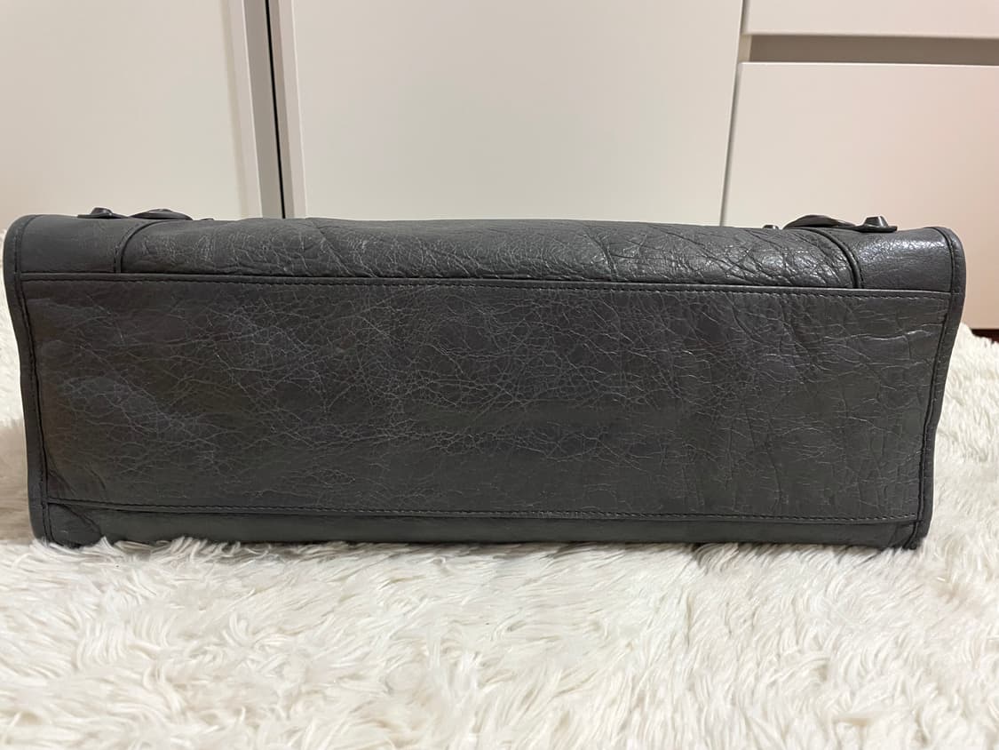 발렌시아가 모터백 다크그레이 미디움 미듐 시티백 상품이미지5