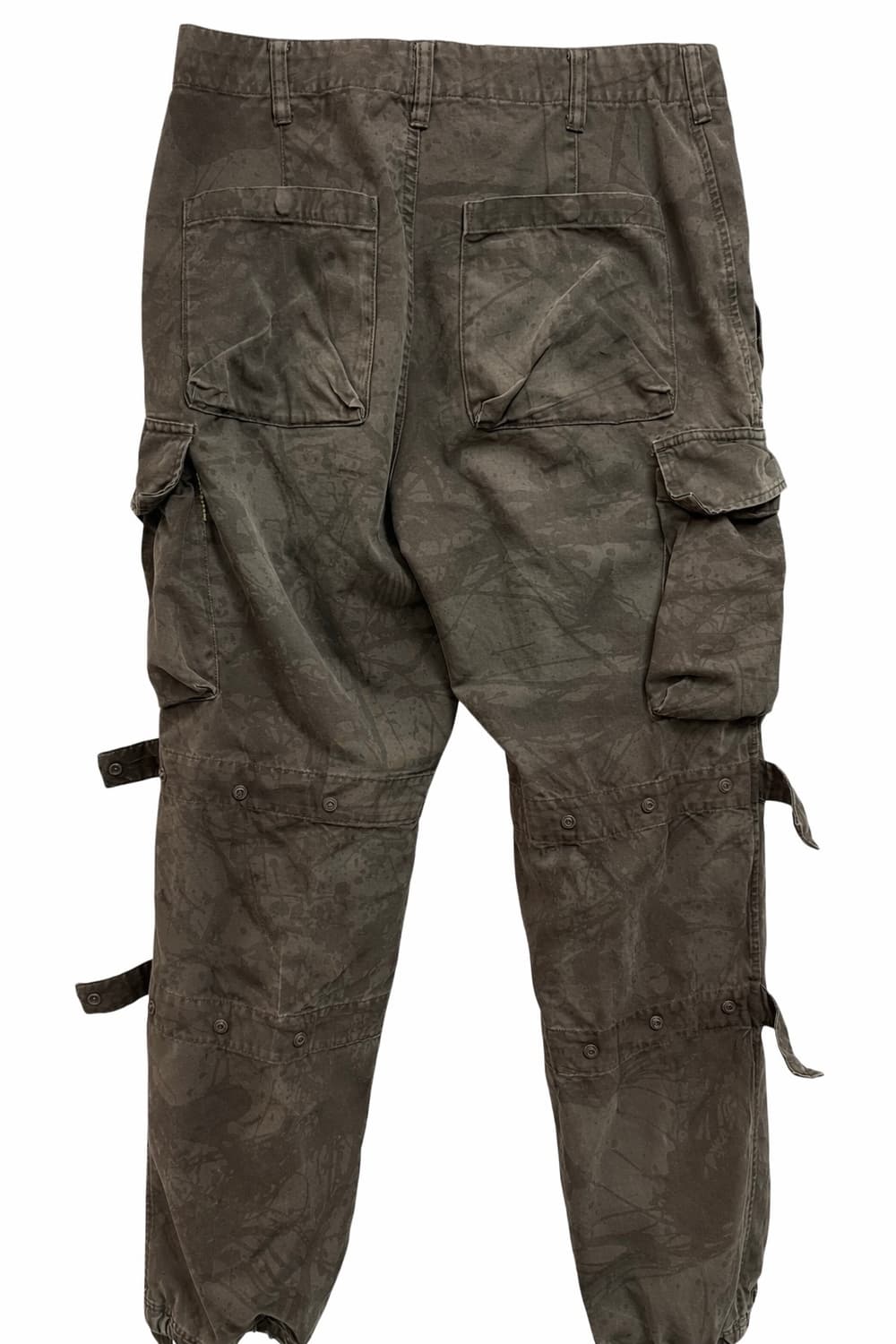 Good enough 굿이너프 페인팅 패턴 본디지 팬츠 상품이미지3