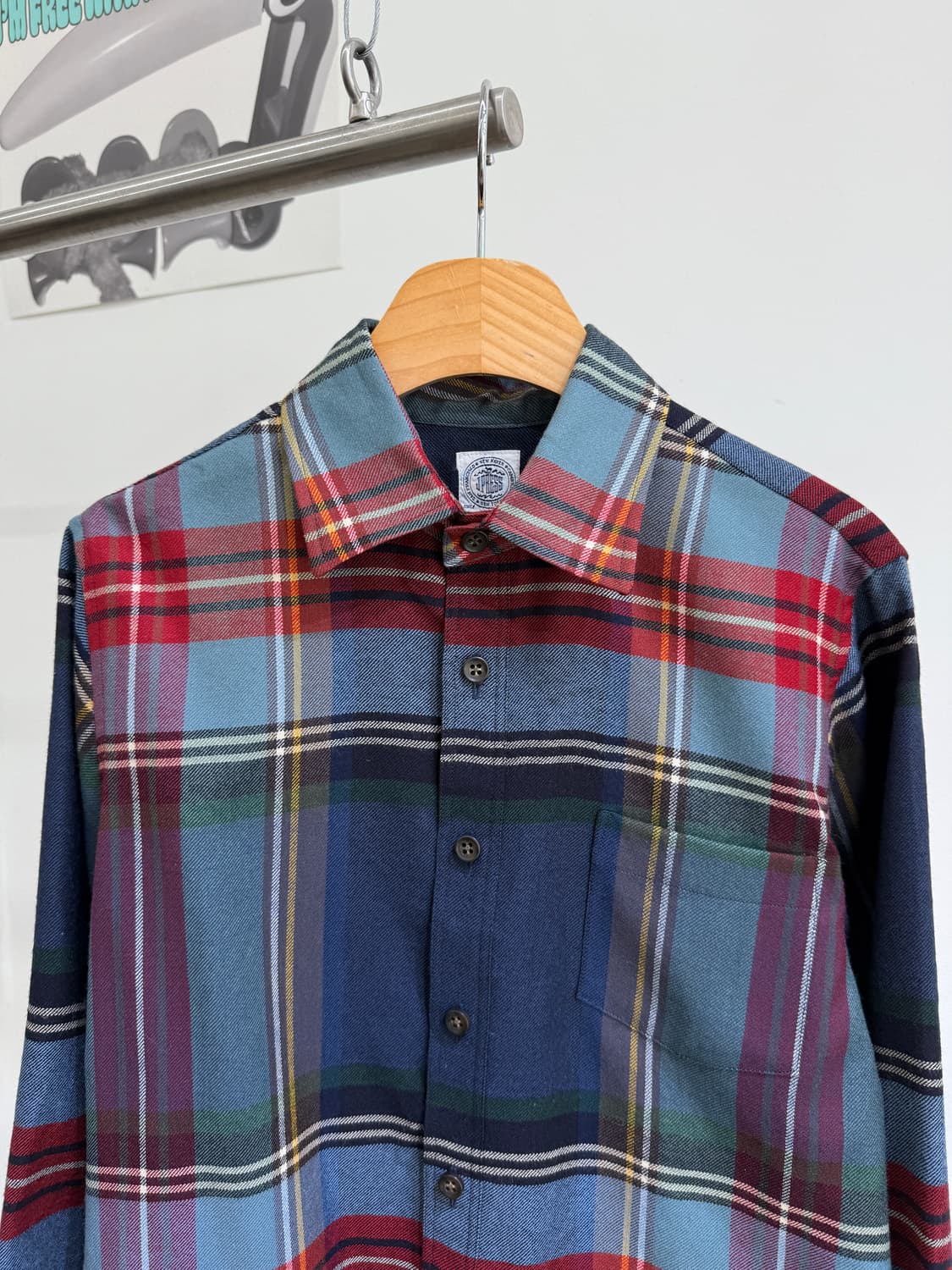 J.PRESS (Made in Japan) 체크셔츠 상품이미지3