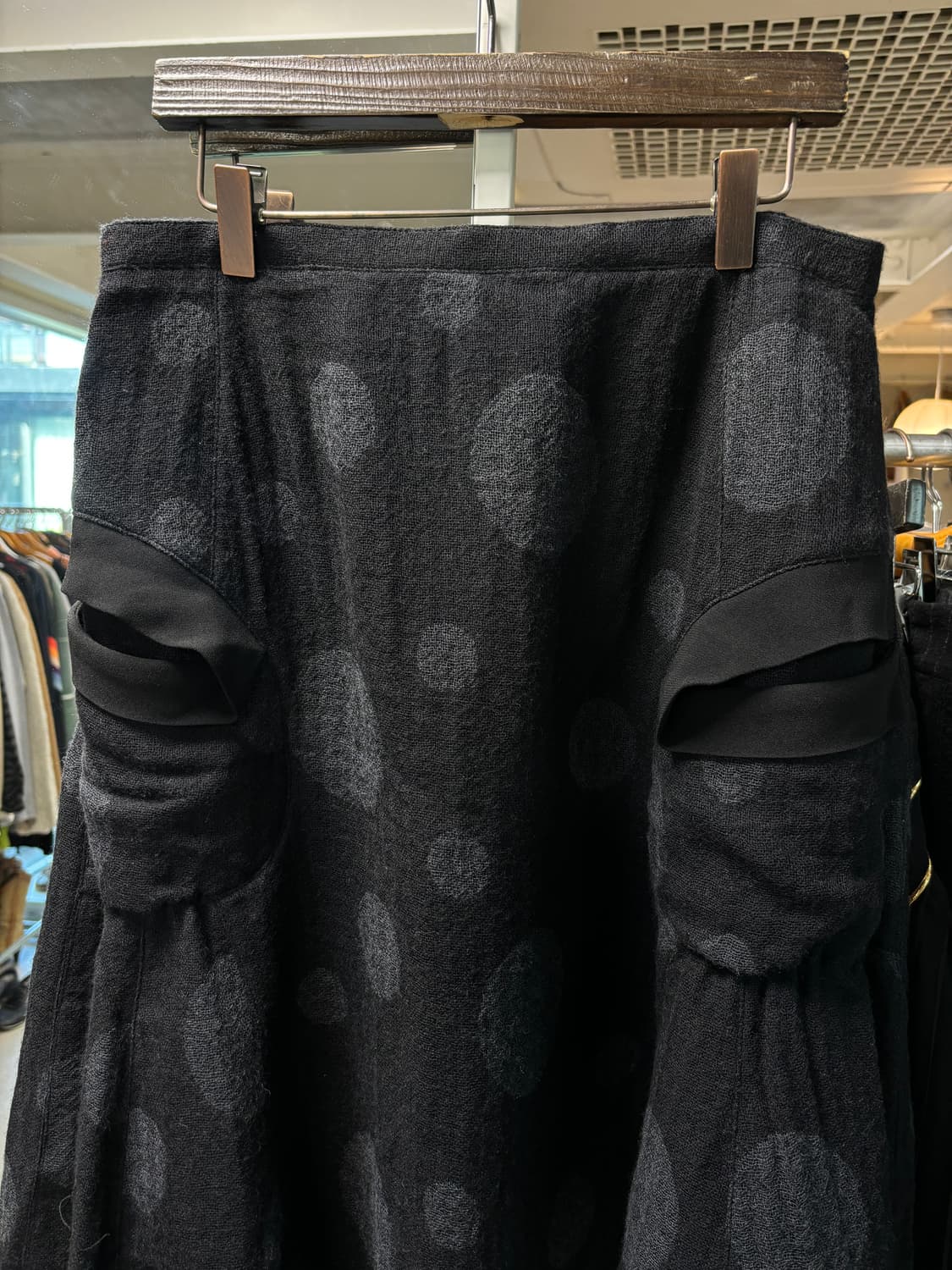 센소유니코 t.b 도트 울 스커트 상품이미지3