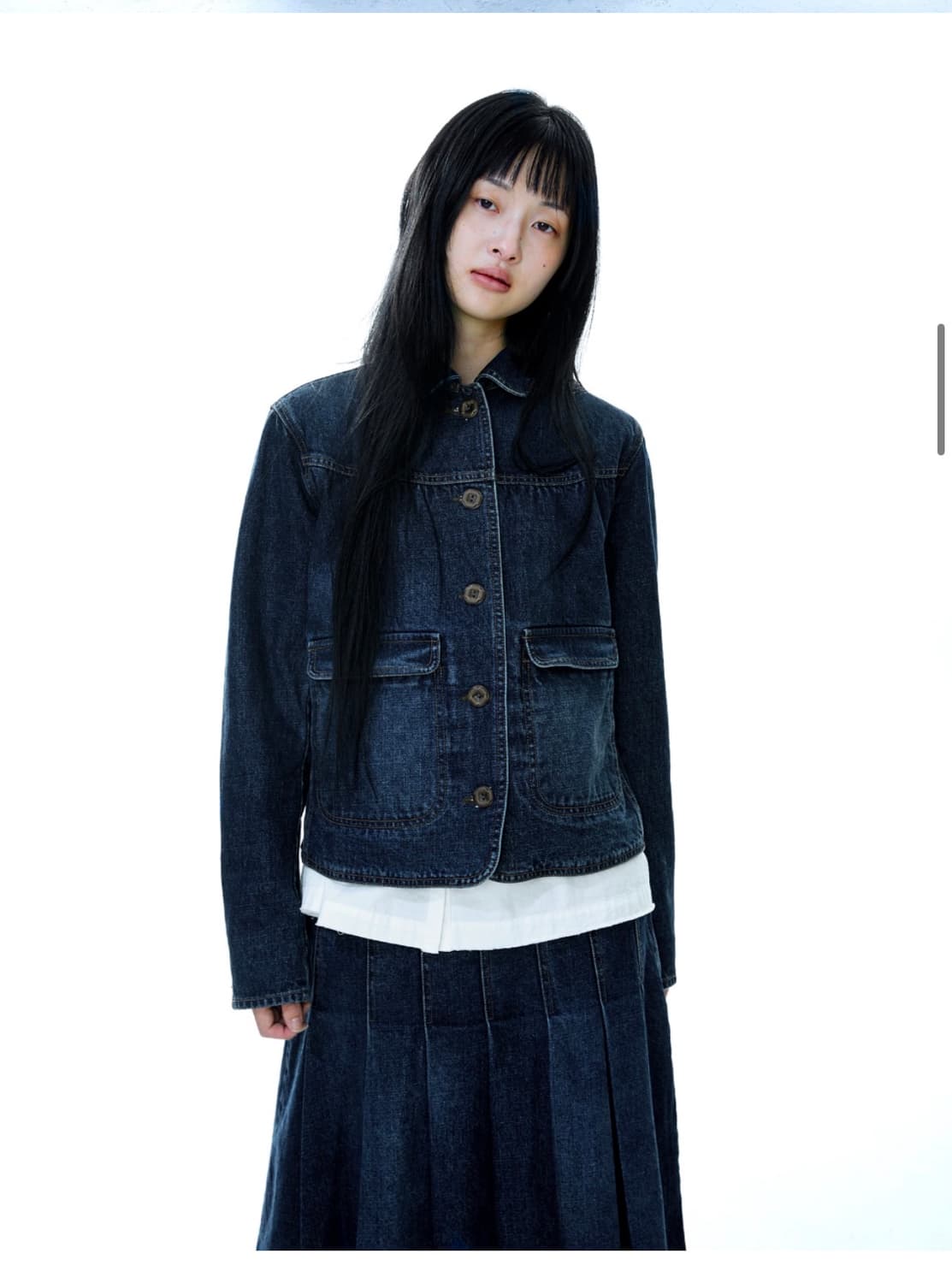 코이세이오 데님 셋업 상품이미지1