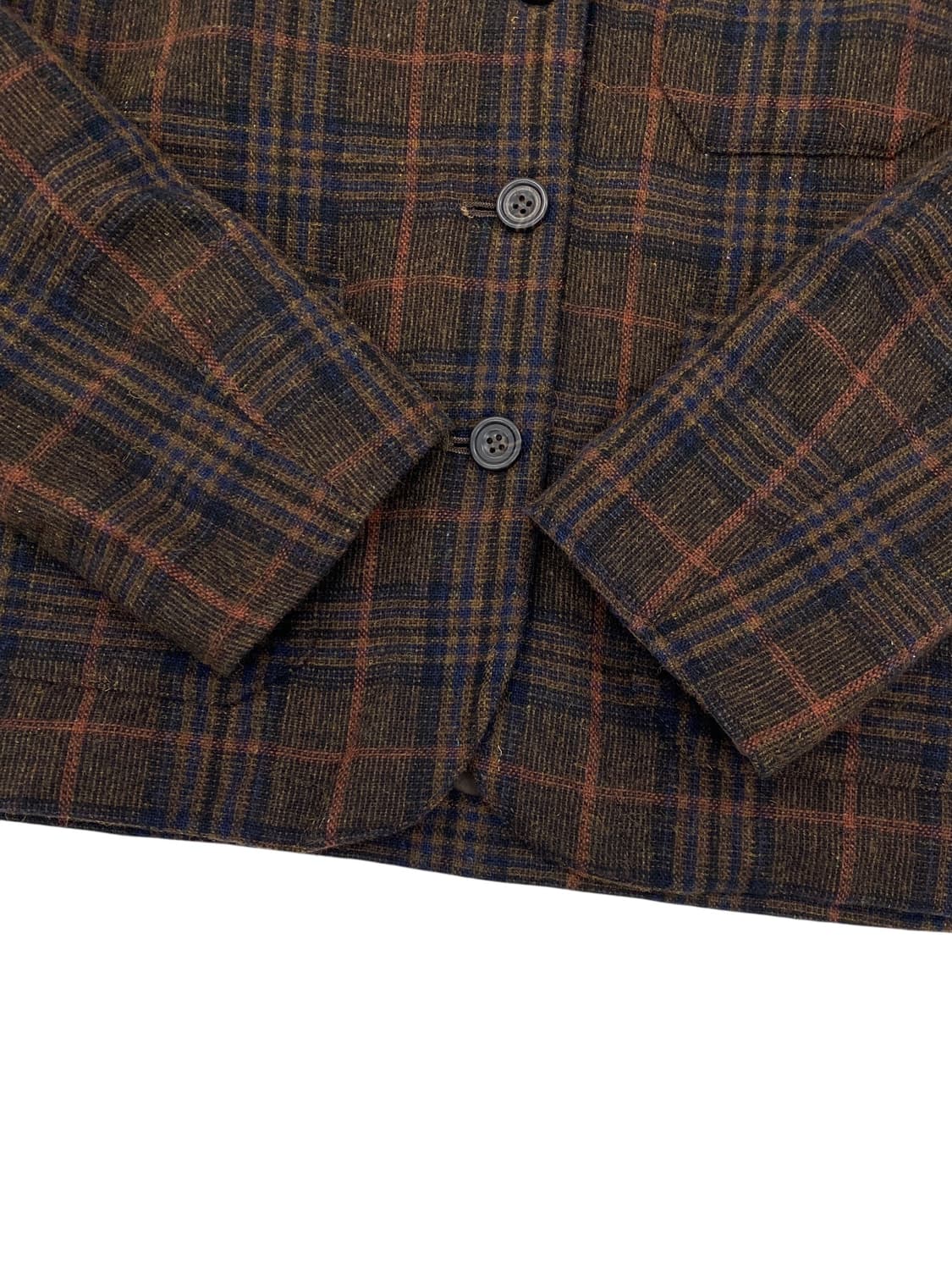 Vincent et Mireille 울 블렌드 3버튼 워크 자켓 상품이미지5