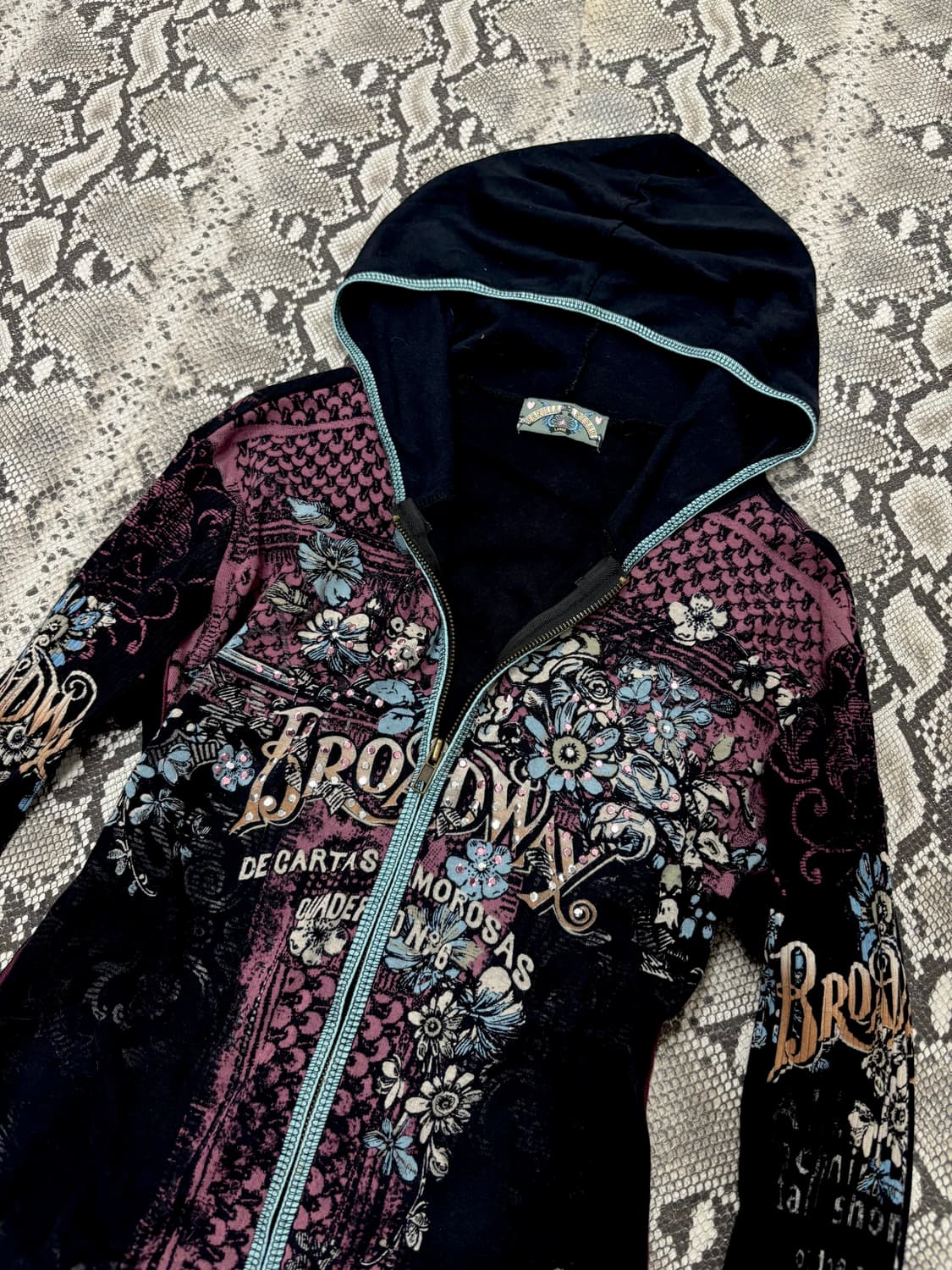 “Vintage” 00’s Design Oriental Mood Hood 상품이미지4