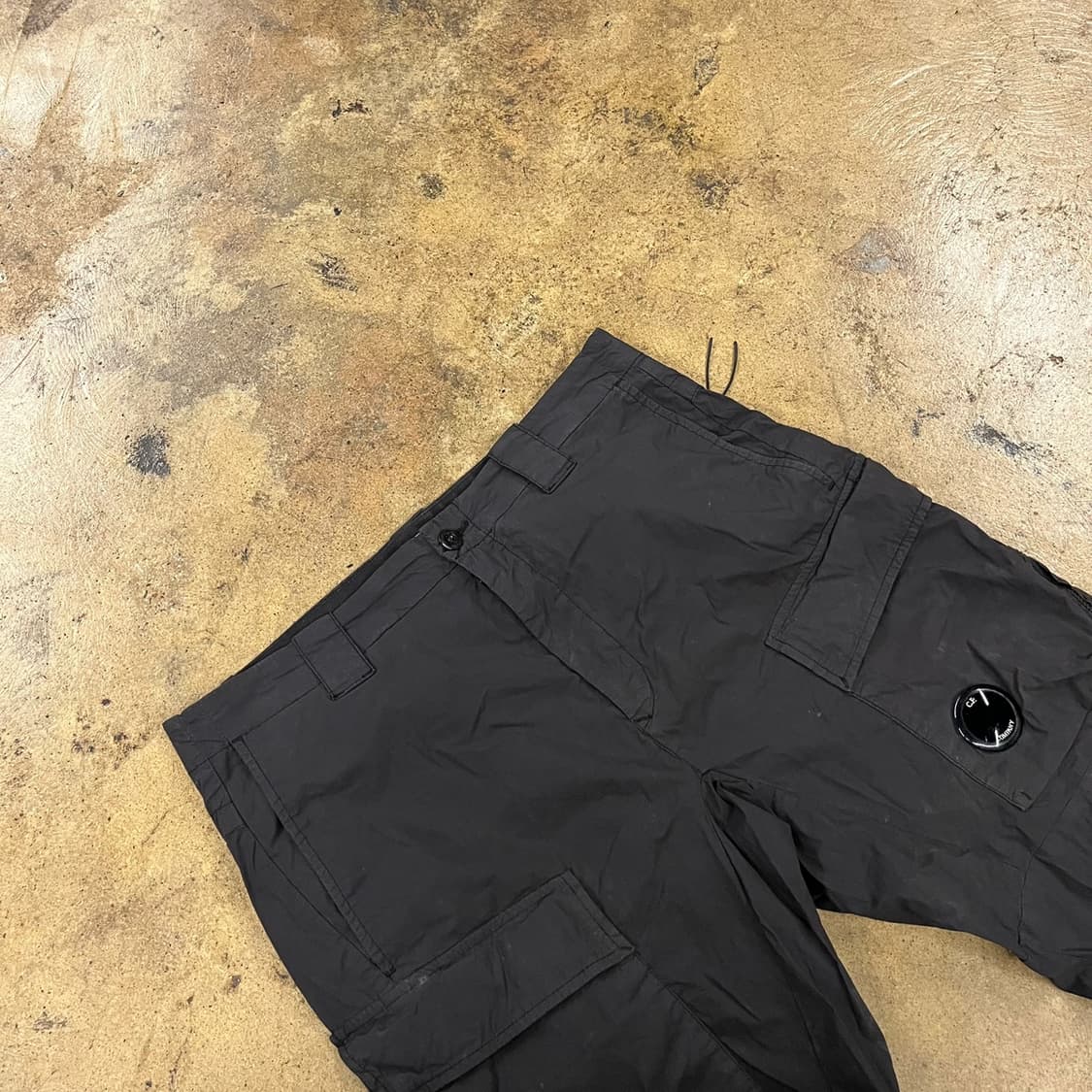 [정품/48] C.P.컴퍼니 블랙 카고 바지 b13 상품이미지1