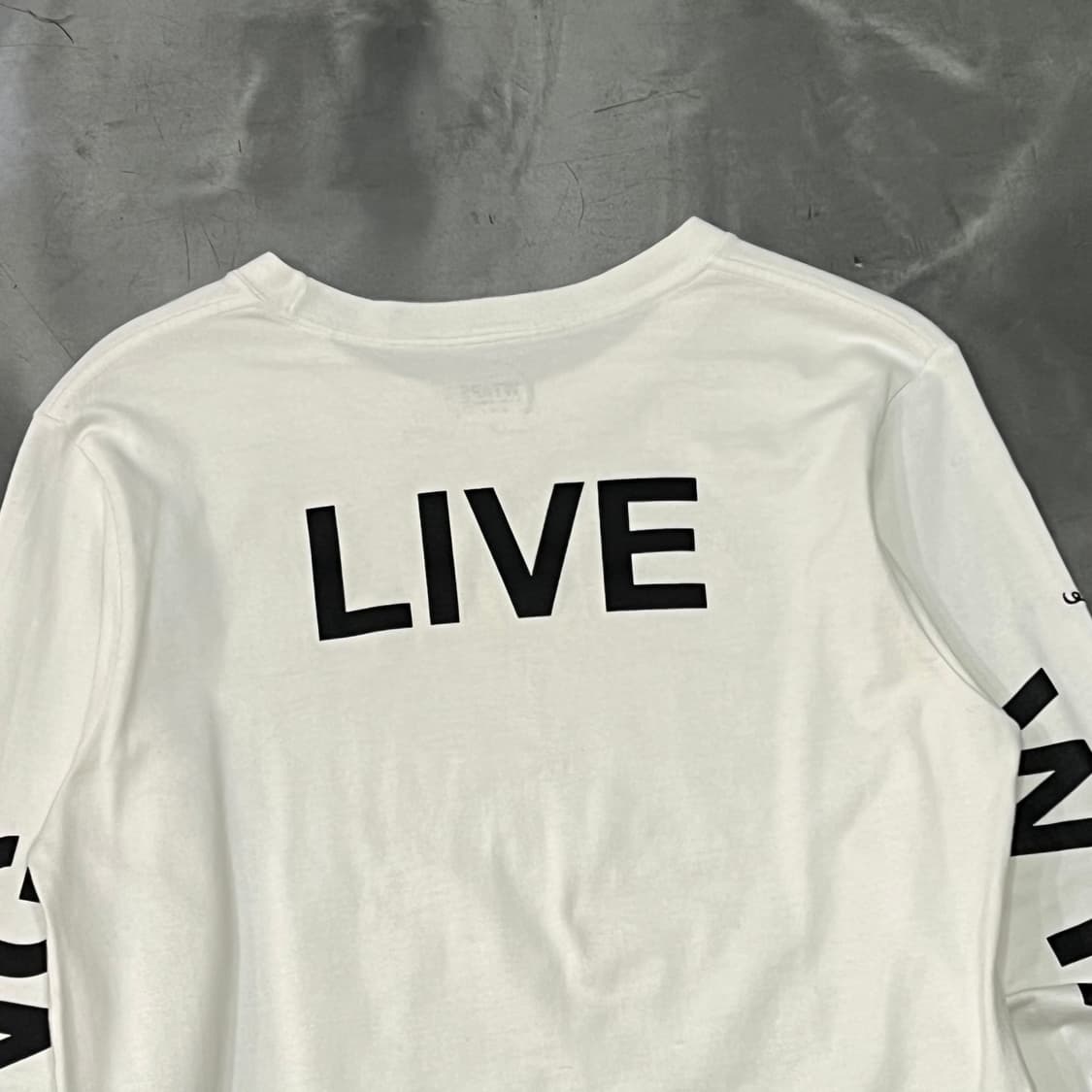  더블탭스 레터링 롱슬리브 y14418 상품이미지6