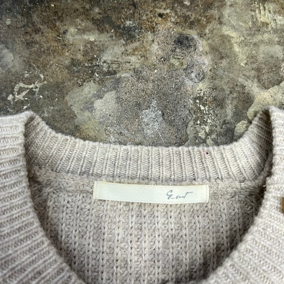 F) 지컷 케이블 니트 스웨터 상품이미지3