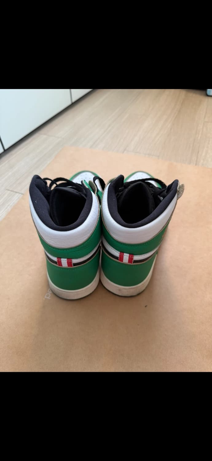 나이키 조던 1 레트로 하이 OG 럭키 그린 상품이미지3