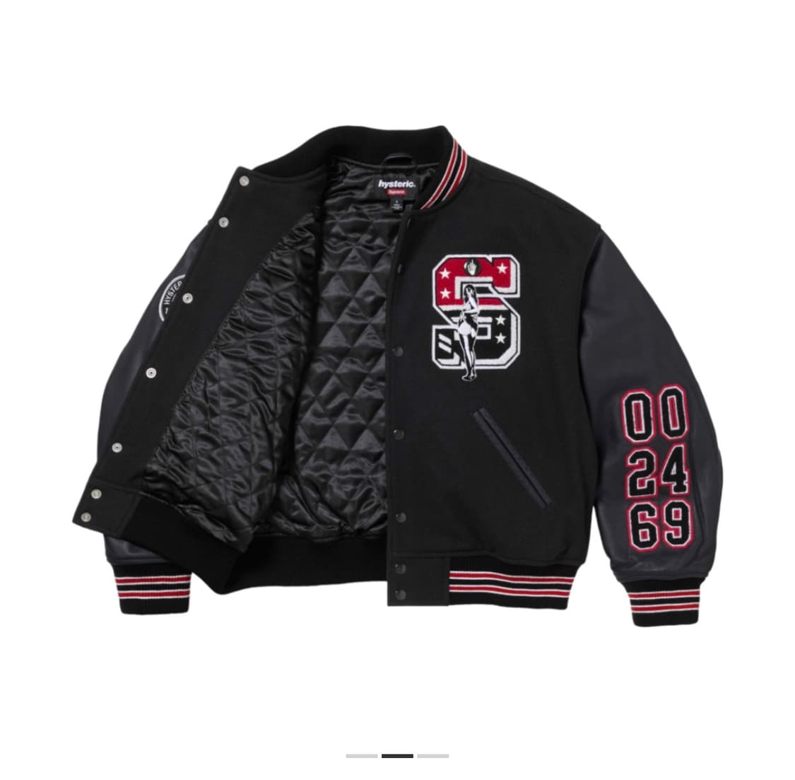 슈프림 히스테릭글래머 바시티 S 상품이미지1