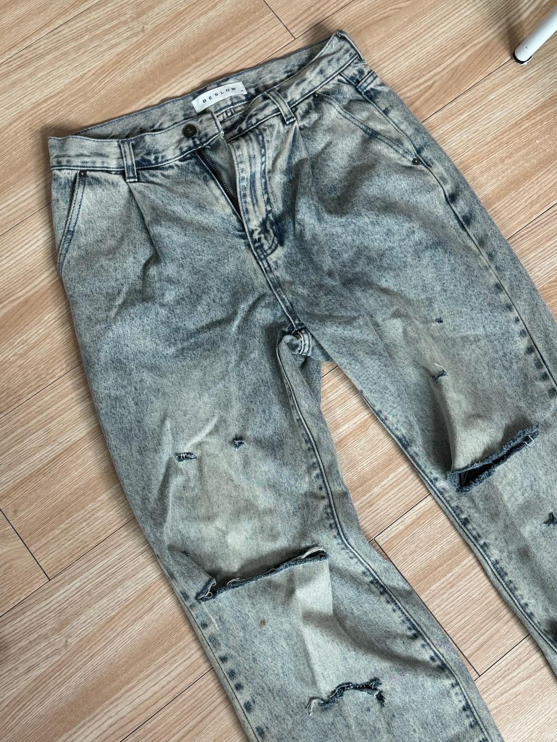 비슬로우 연청데님 상품이미지1