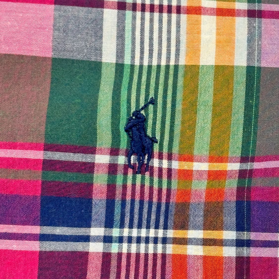 L) 폴로 랄프로렌 클래식 마드라스 체크 셔츠 상품이미지4