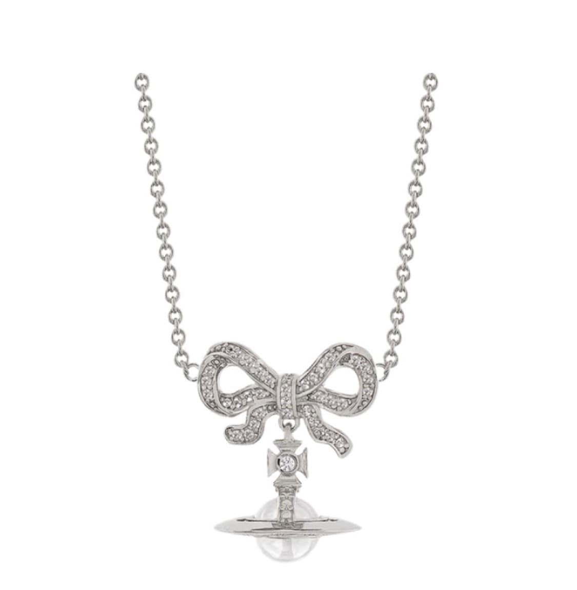 비비안웨스트우드 옥타비에 목걸이 투명 상품이미지1