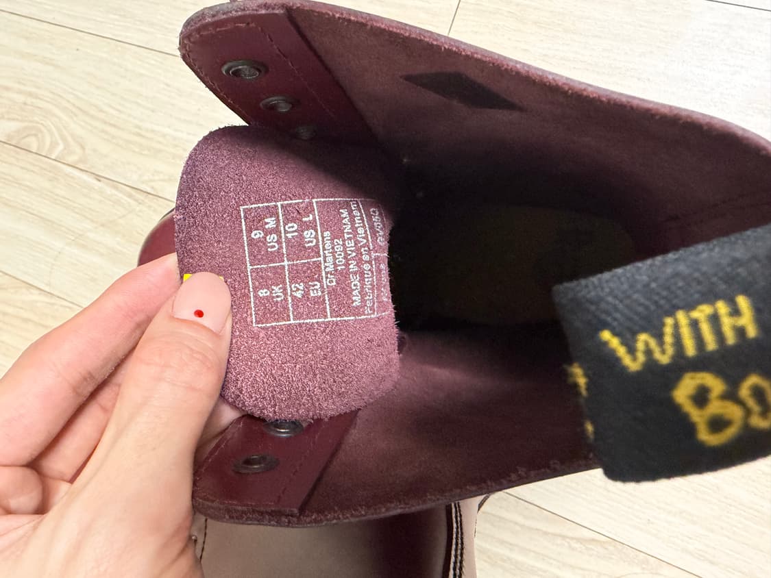 닥터마틴 레이스업 부츠 상품이미지4