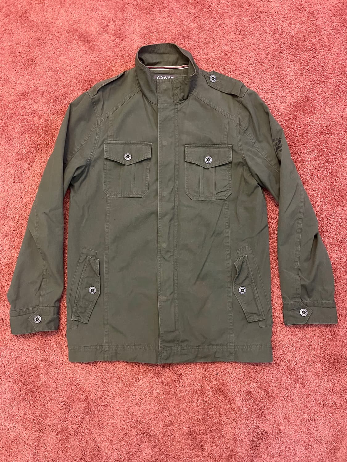 컨버스(Converse) 밀리터리 필드 자켓 카키 (야상) 상품이미지1