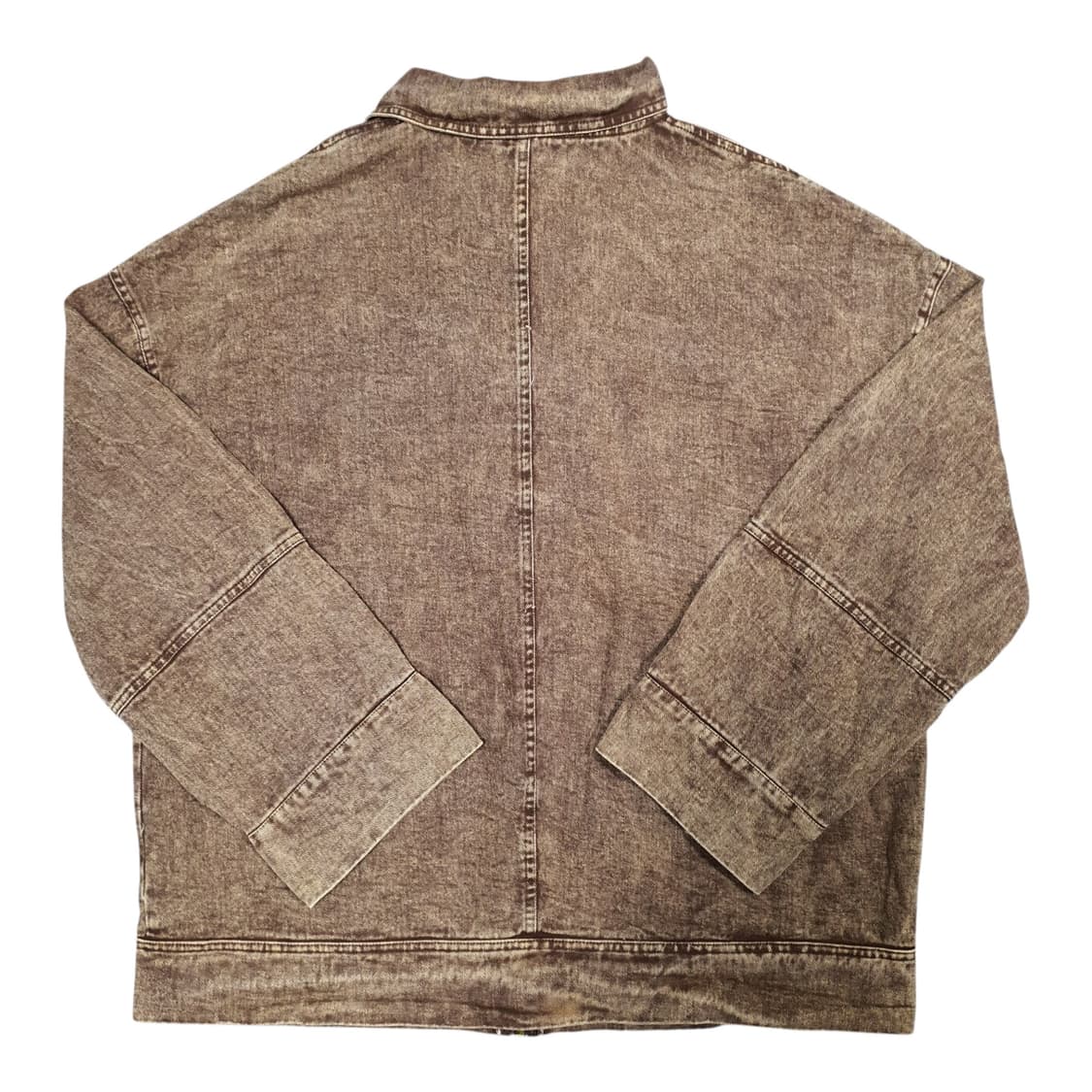 ✨ (바배) 빈티지 데님 카라 집업 자켓 상품이미지2