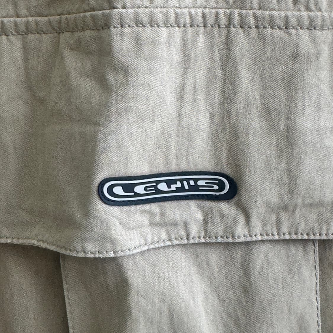 빈티지 90s 리바이스 캥거루 나일론 앤 코튼 아노락 L no 상품이미지4