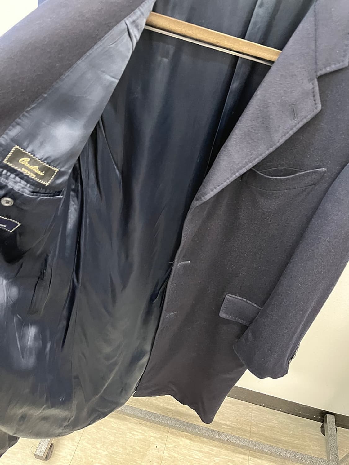 105) 꼬르넬리아니 이태리 캐시미어 코트  상품이미지6