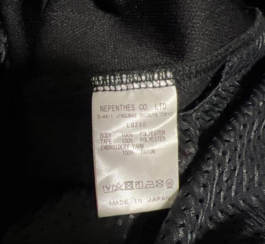 니들스 트랙 팬츠 폴리 스무스 블랙 내로우 핏 상품이미지5