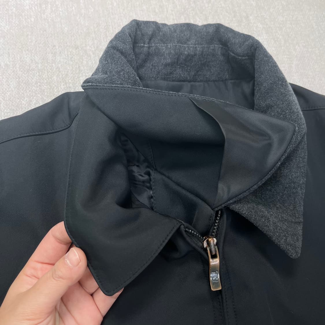 105 입생로랑 투웨이 블루종 자켓 상품이미지6