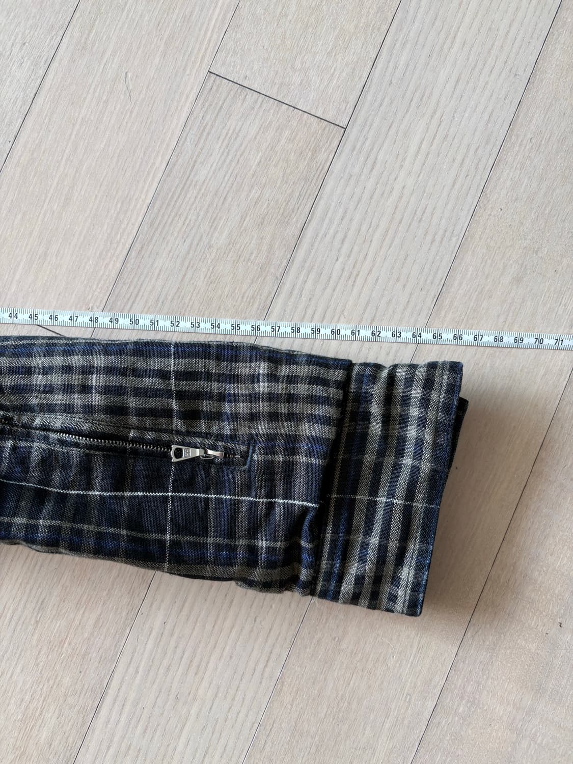 소프넷 마드라스 리넨 자켓 S 상품이미지9