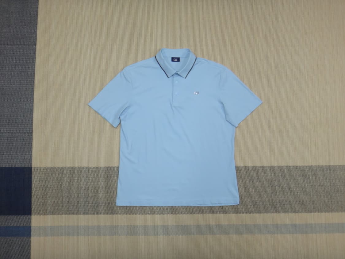 (105) 커터앤벅 골프 남성 웰딩 카라 배색 티셔츠 상품이미지1
