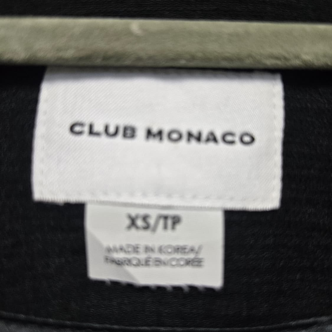 클럽모나코 블랙 레이온 자켓  상품이미지3