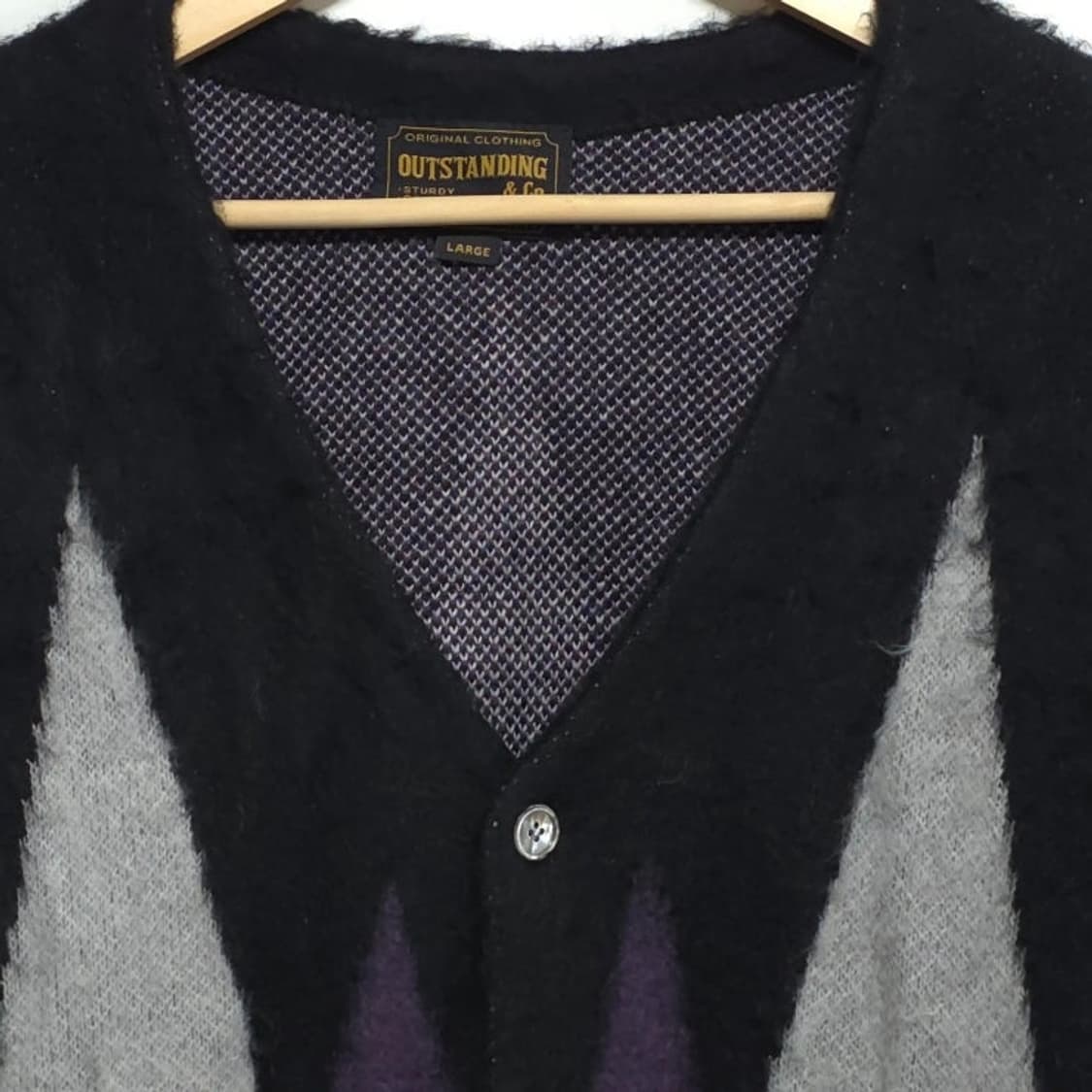 100~105 Outstanding 아웃스탠딩 모헤어 가디건 상품이미지2