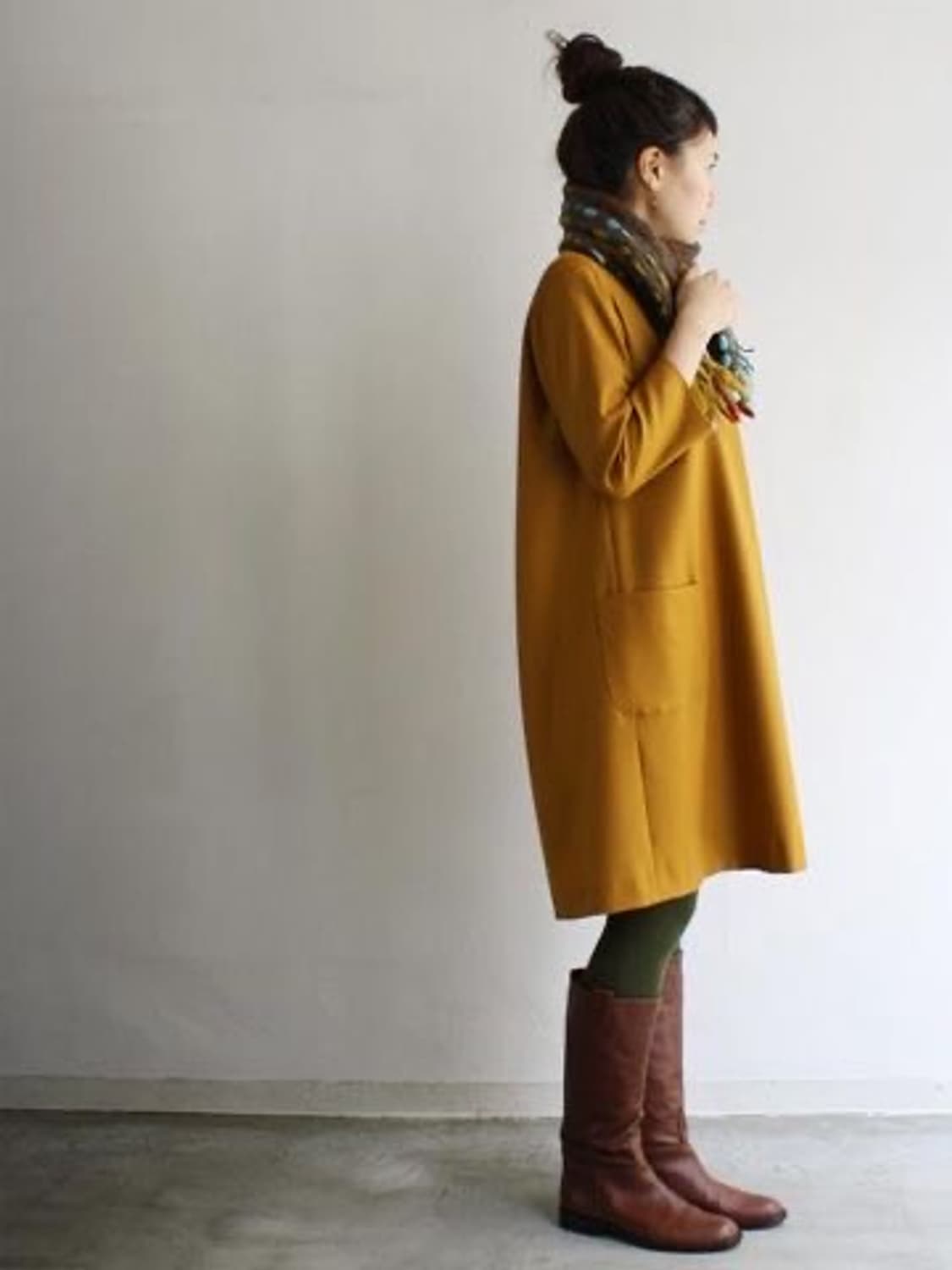 ⭐️핀터무드 가능⭐️ 새상품 - 스튜디오 톰보이 핸드메이드 코트 머스탇 상품이미지6