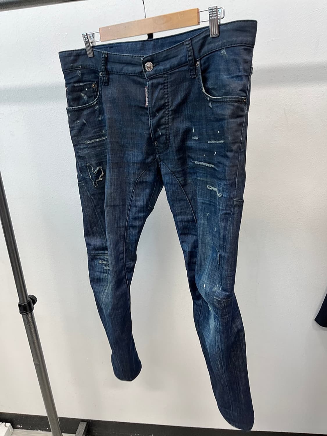 34) 디스퀘어드 오일워싱 바이커진  상품이미지1