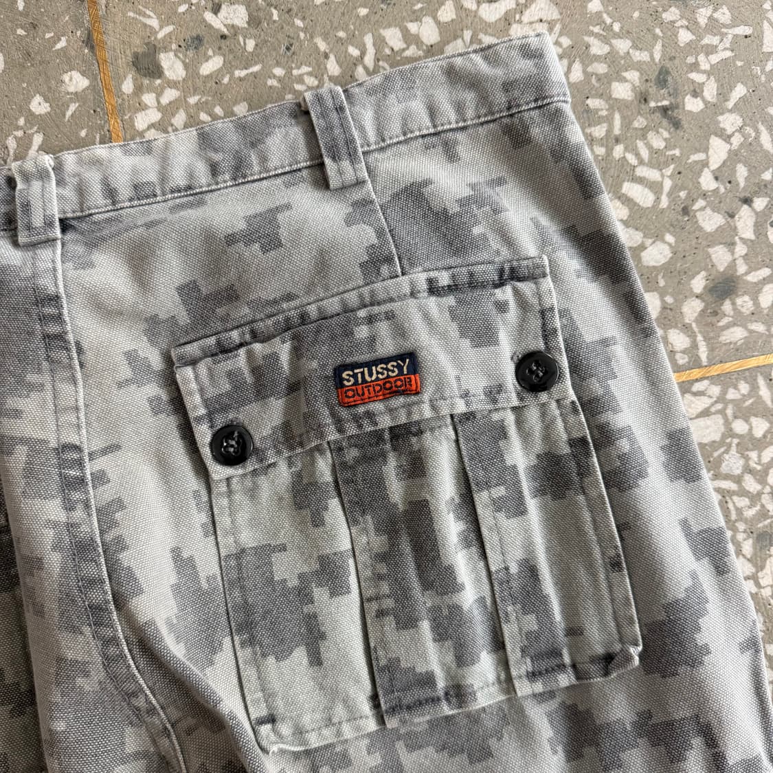 90s 올드 스투시 카고 팬츠 상품이미지9