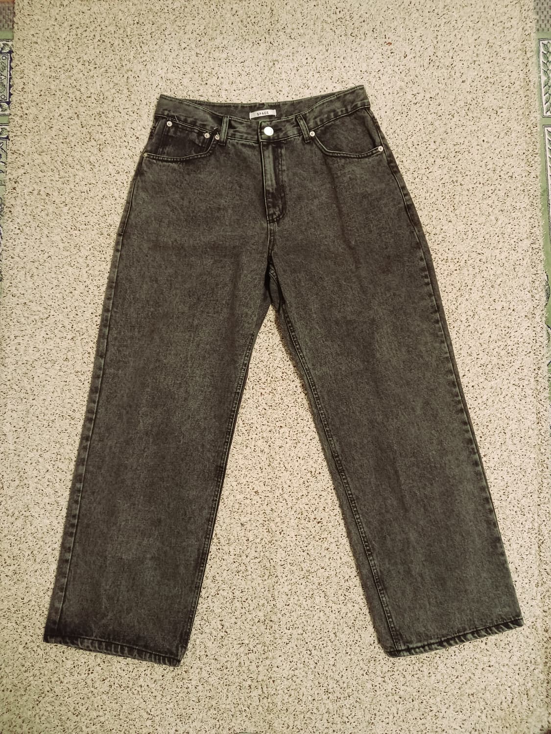 2 Space  컬러와이드 데님팬츠 상품이미지1