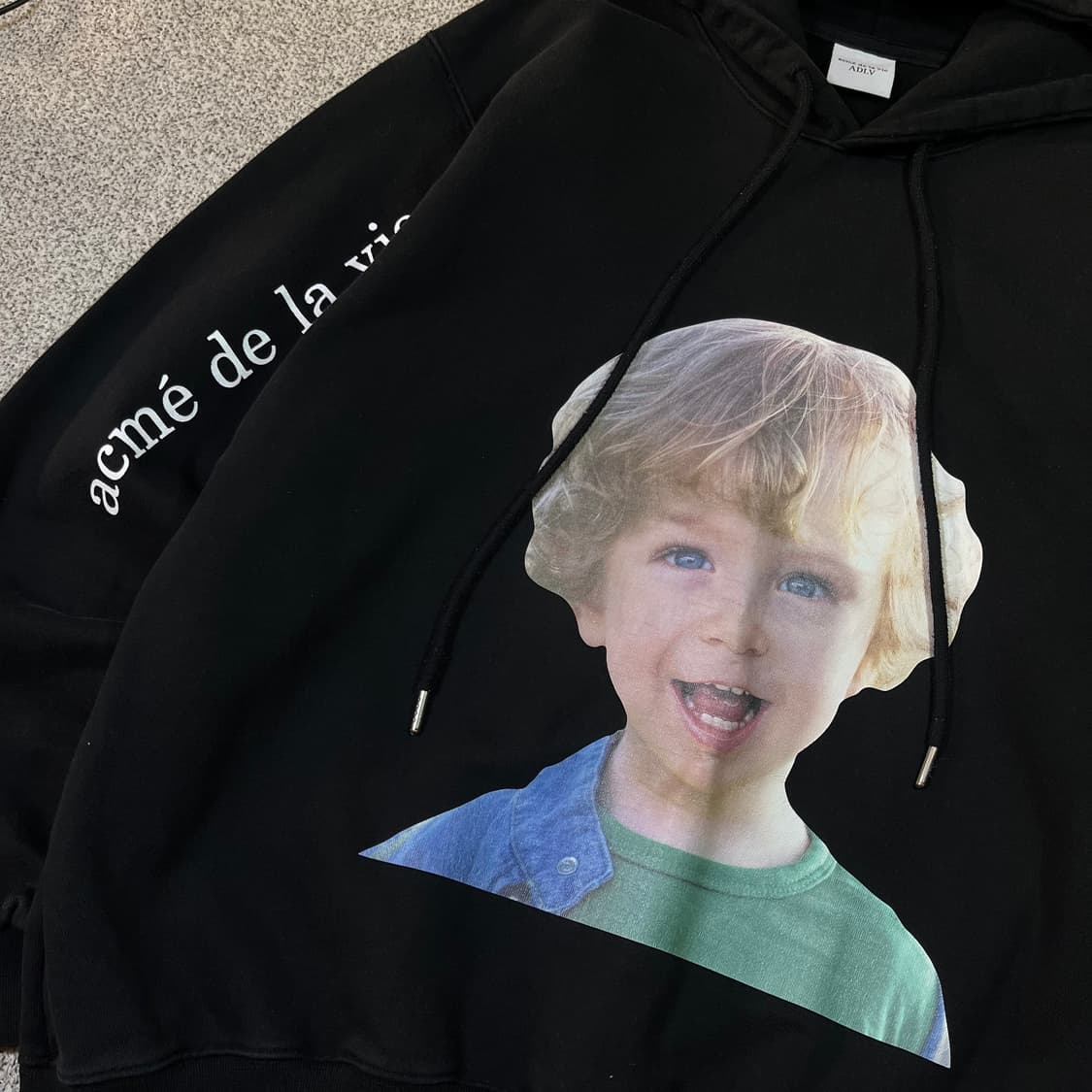 아크메드라비 빅로고 후드티 상품이미지2