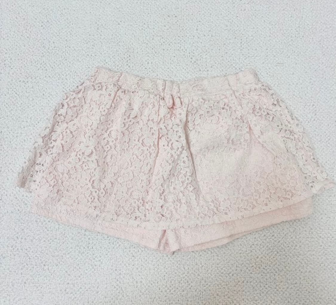 핑크 레이스 큐롯 히메갸루 라떼갸루 상품이미지1