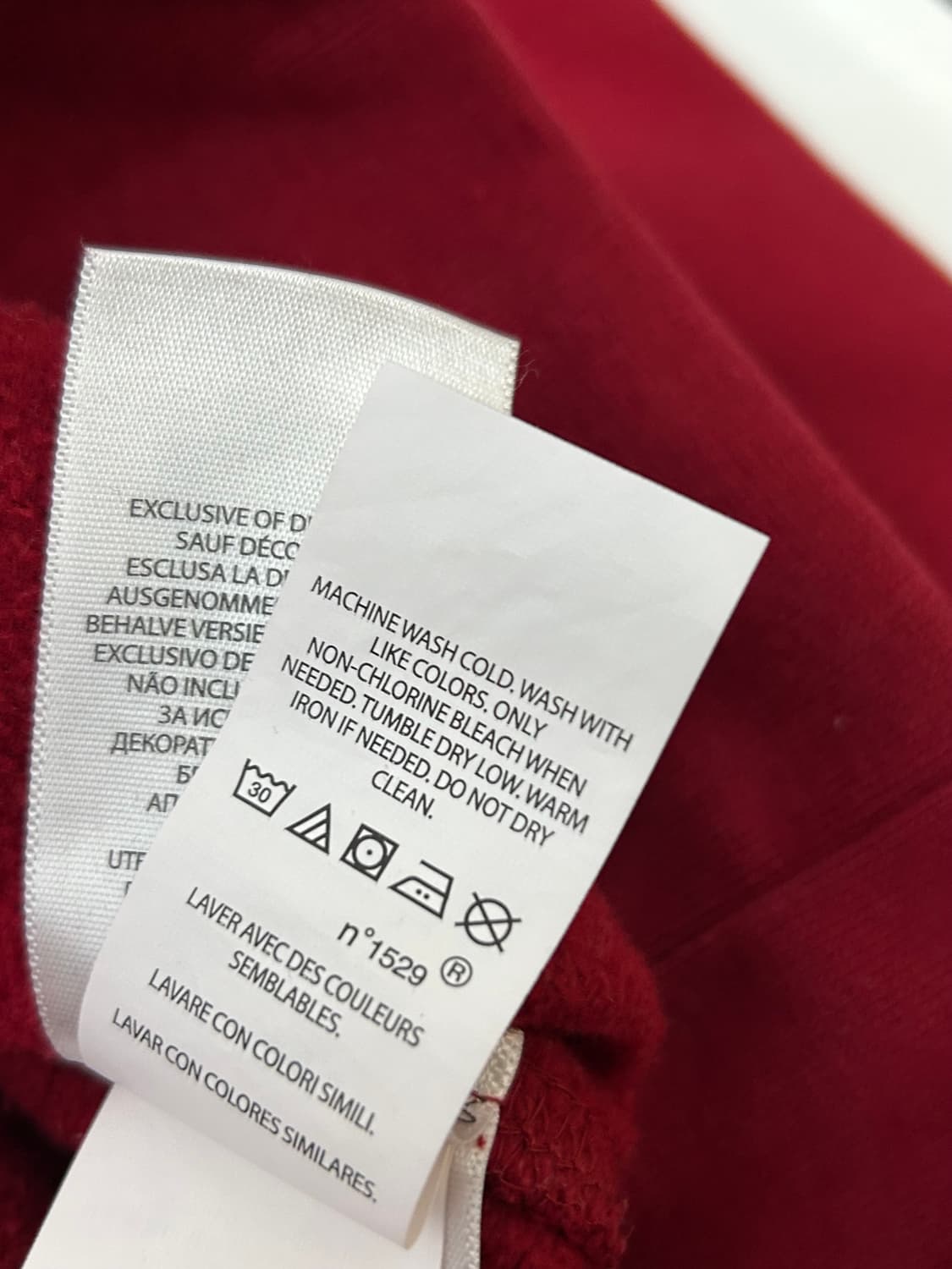 Polo 폴로 랄프로렌 빅포니 레드 컬러 맨투맨 상품이미지6