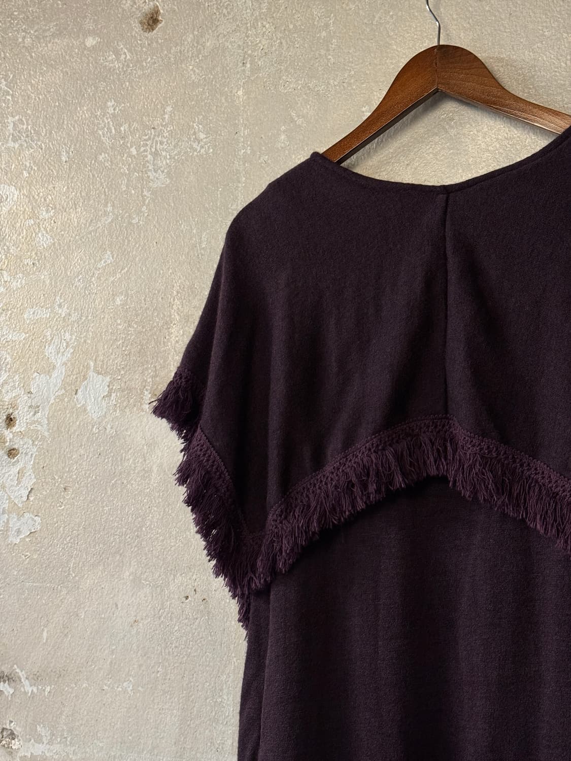 55-66 ) Vintage Fringe Cape Dress 상품이미지7