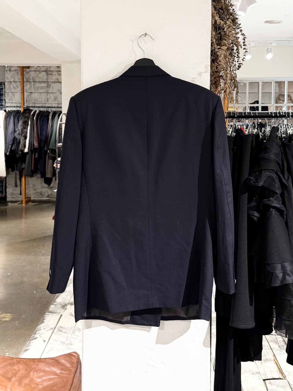 이브생로랑 네이비 더블 브레스티드 블레이저 상품이미지7