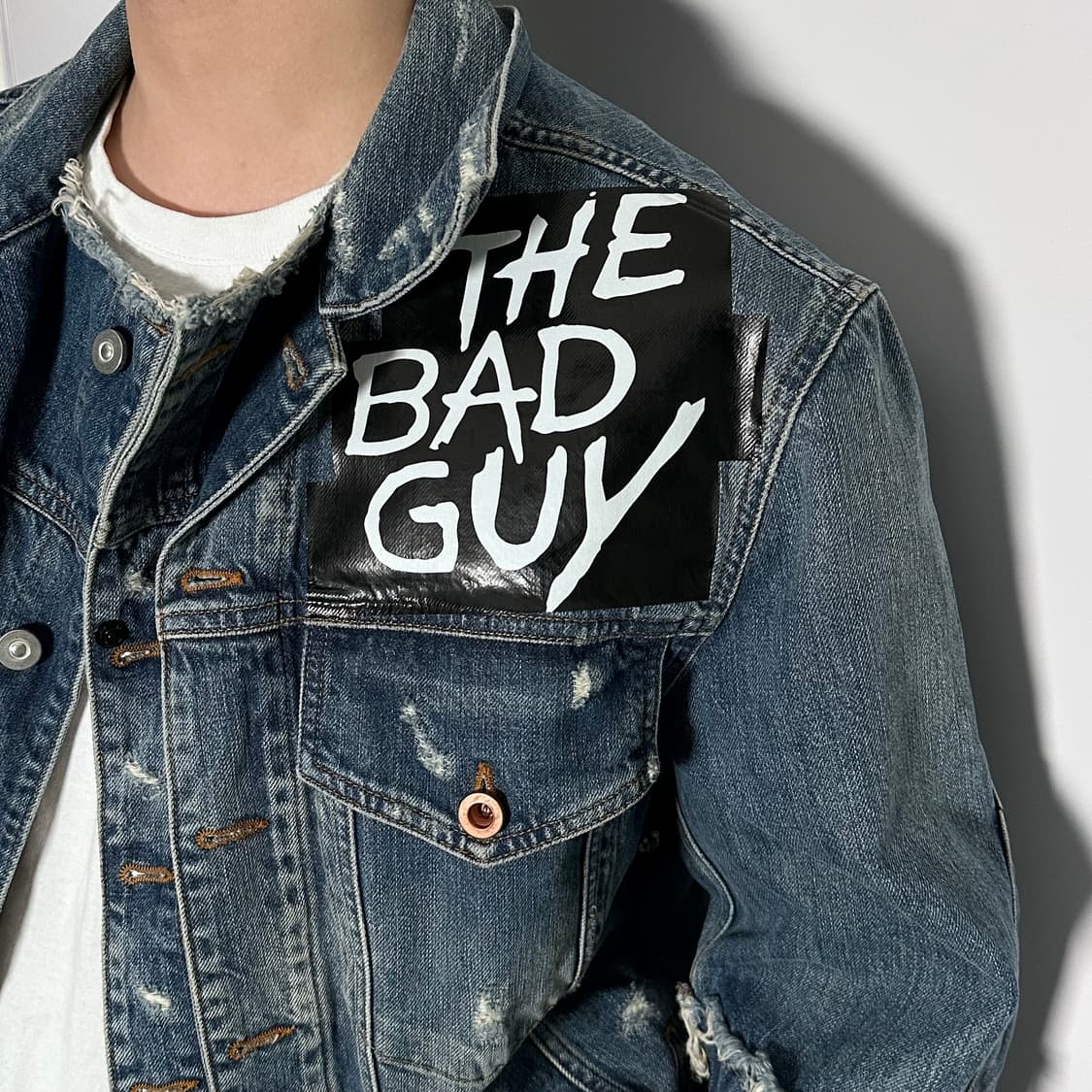 디젤 BAD GUY 더블 워시드 데님 자켓 (on.570)   상품이미지3