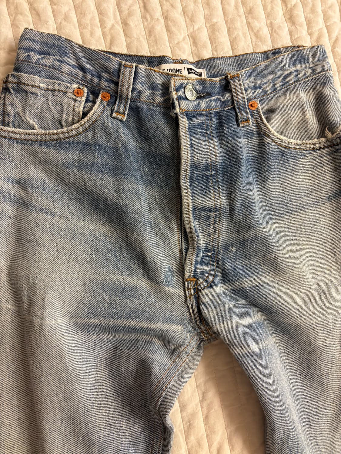 리던 리바이스 하이라이즈 앵클크롭 24 새상품  상품이미지1