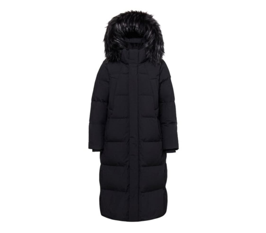 (90사이즈) 코오롱스포츠 여성 A라인 에코퍼 롱다운 상품이미지3