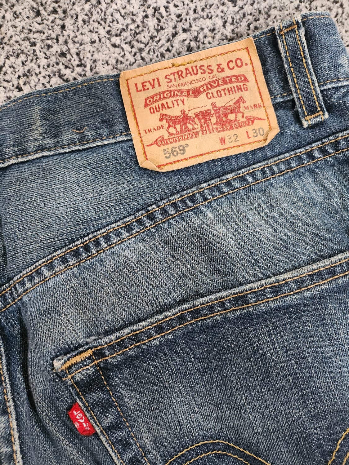 //리바이스 루즈 스트레이트(Loose Straight)-32 상품이미지5