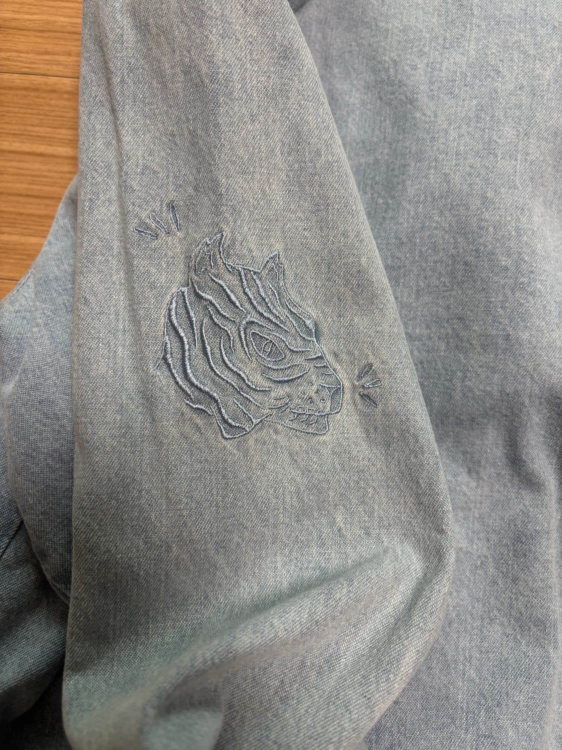 뉴질랜드 TCSS 기모 데님 셔츠 상품이미지3