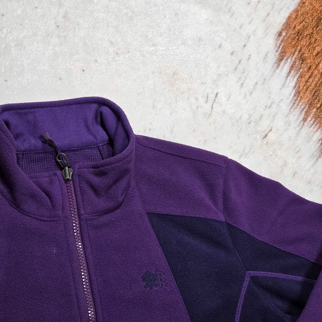 코오롱 퍼플 후리스 집업 상품이미지2