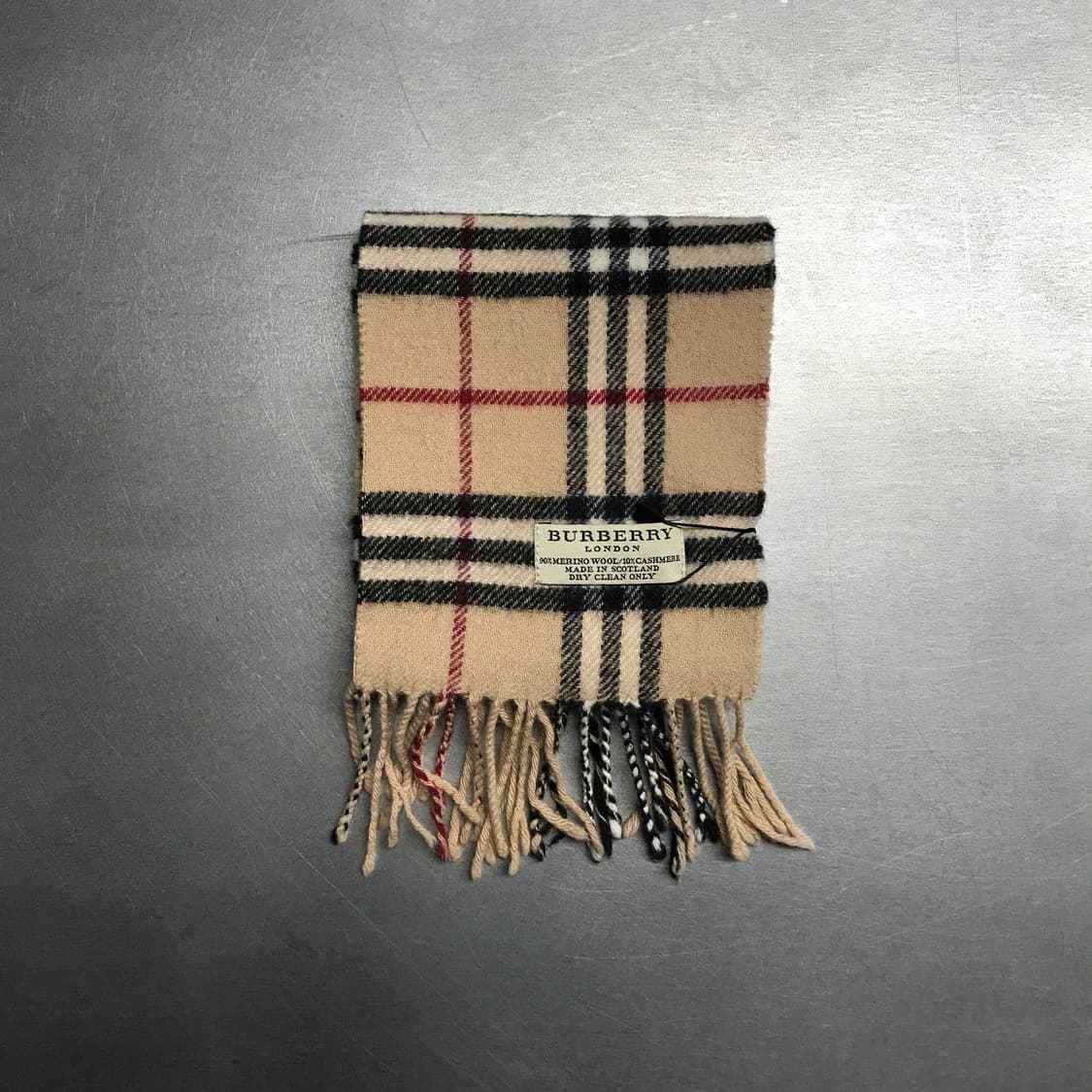 버버리 정품 메리노/캐시미어 머플러 베이지 상품이미지2