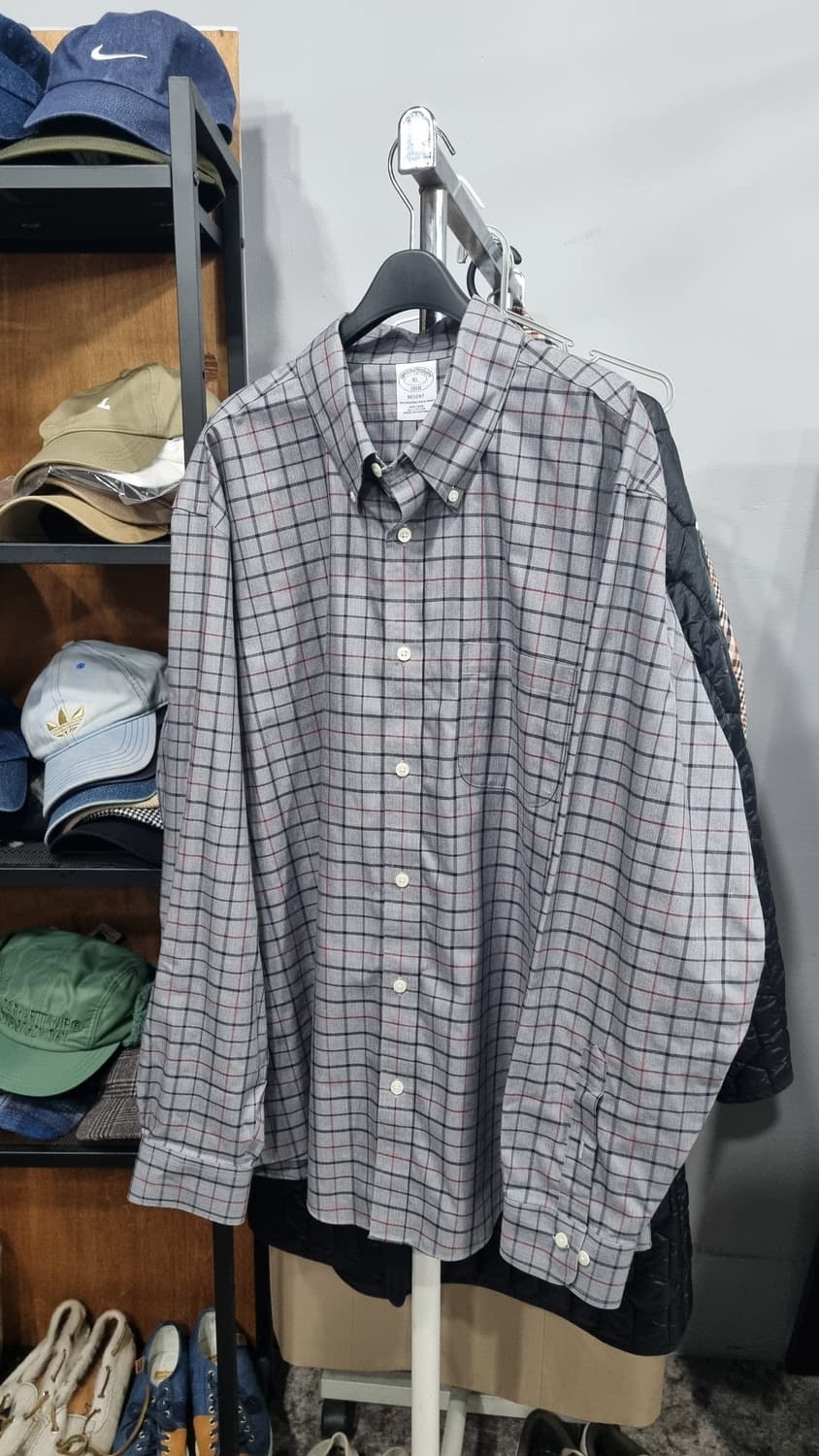 브룩스브라더스 115사이즈 봄 셔츠 남방 리젠트핏 상태최상 상품이미지1