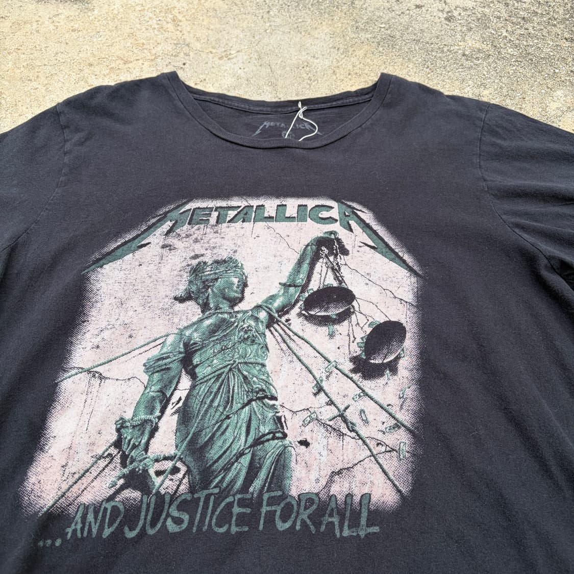 메탈리카 ...And Justice for All 앨범커버 오피셜 반팔티 상품이미지4