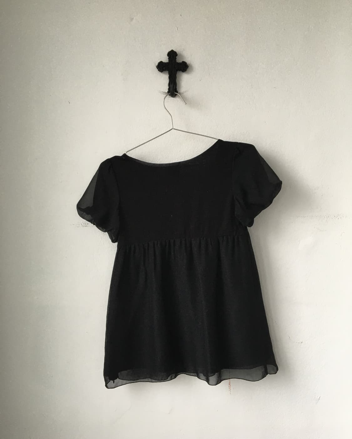 Henry neck puff blouse 상품이미지3